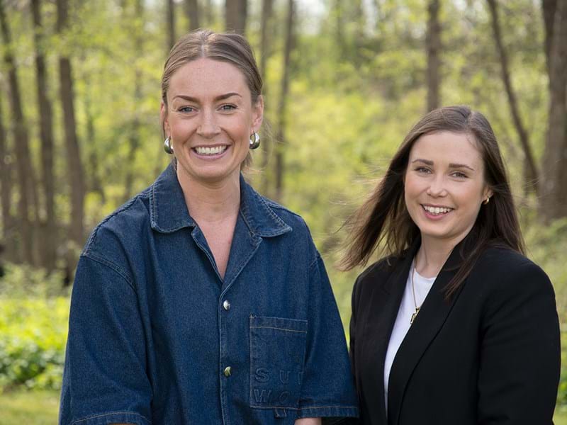 Zandra Ernebro and Lene Cathrine Karlsen